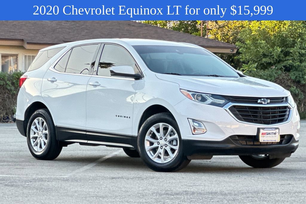 Used 2020 Chevrolet Equinox LT with VIN 3GNAXKEV1LS600563 for sale in Chino, CA