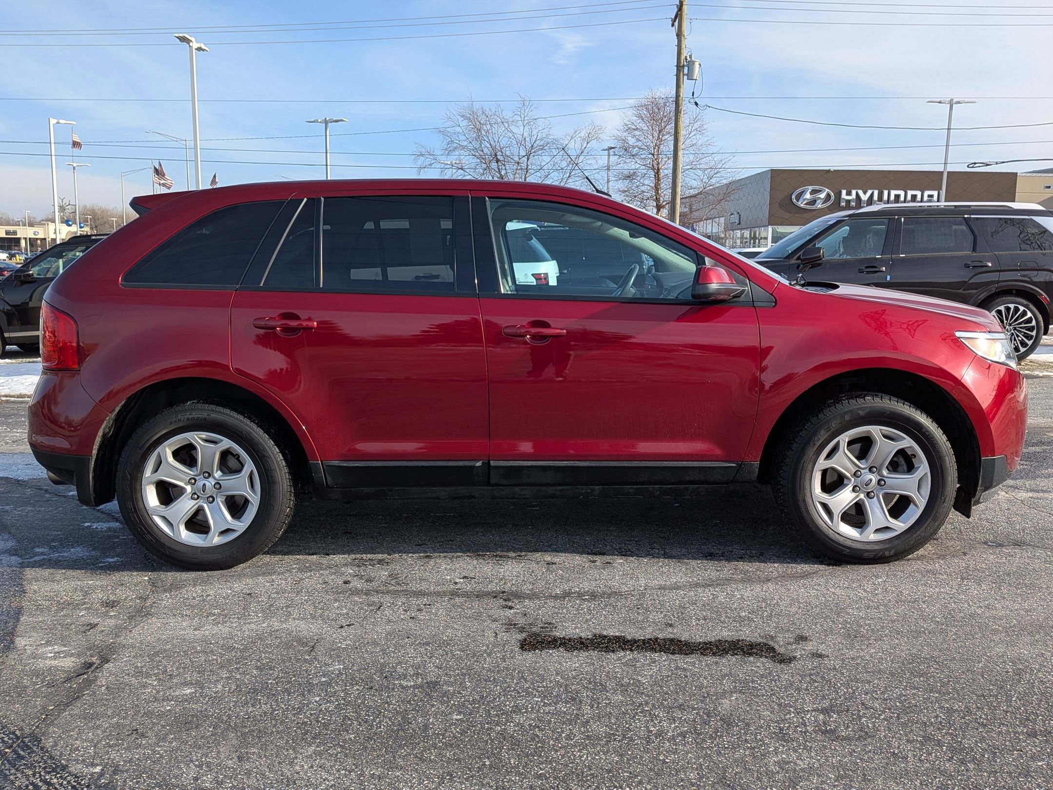 Used 2013 Ford Edge SEL with VIN 2FMDK3JC0DBE02624 for sale in Tinley Park, IL