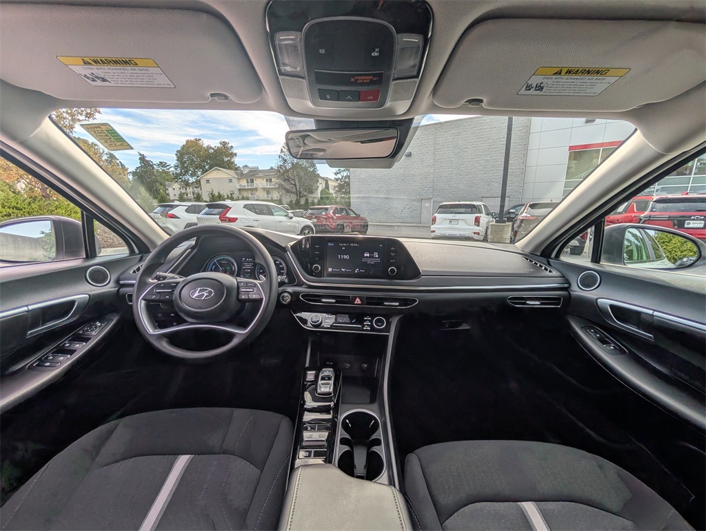 2023 Hyundai Sonata Hybrid Blue photo 4