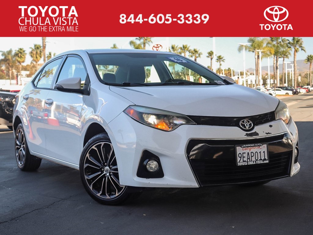 2016 Toyota Corolla S Plus