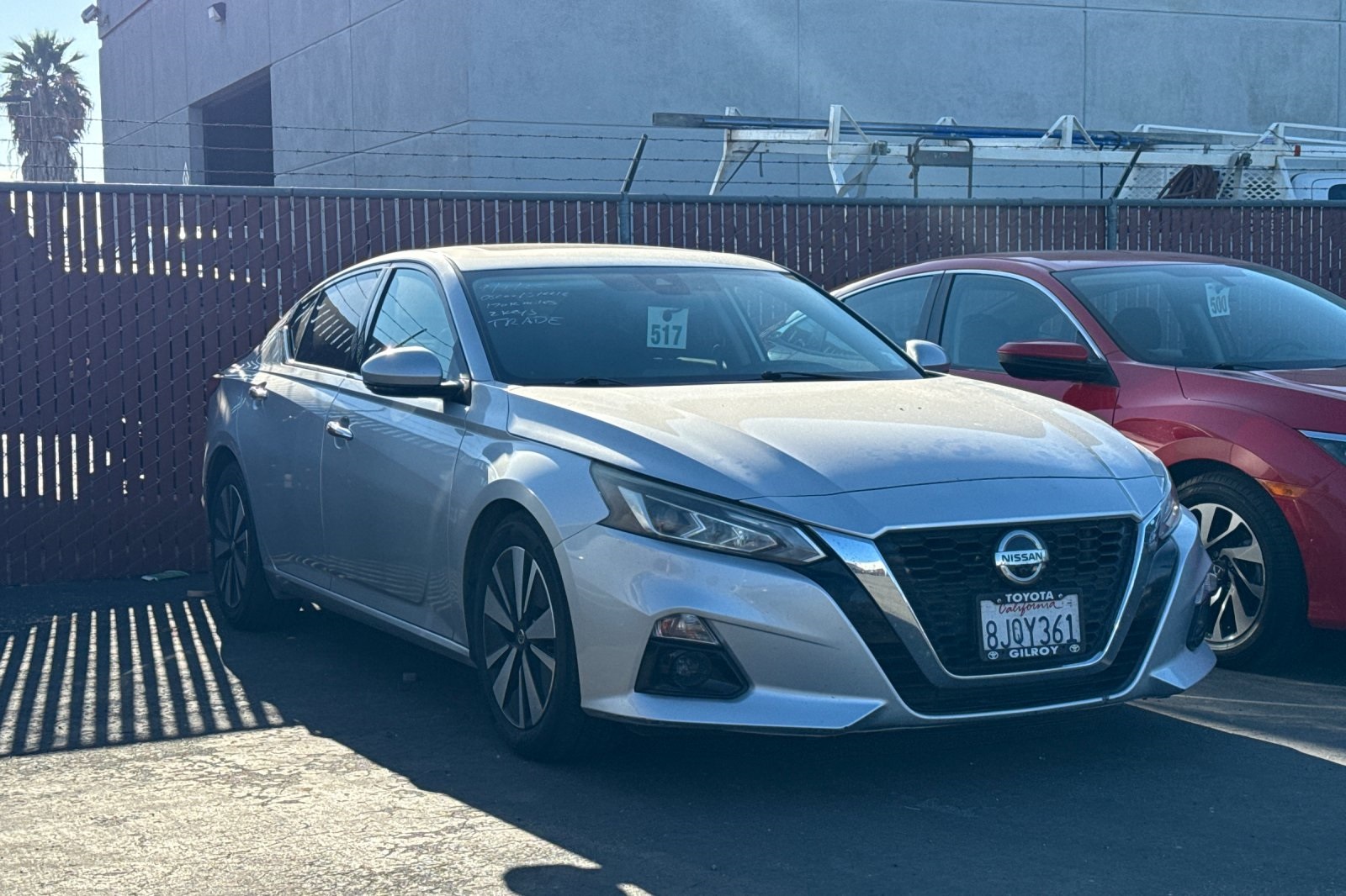 Used 2019 Nissan Altima SL with VIN 1N4BL4EV9KC242594 for sale in Gilroy, CA