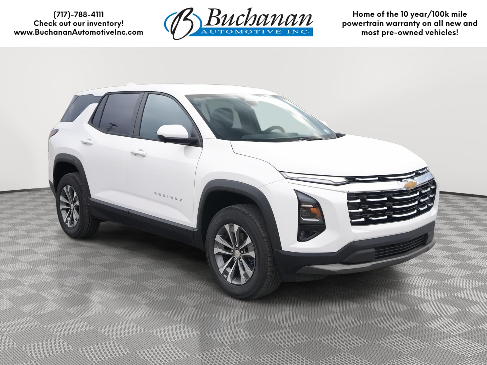 New 2025 Summit White Chevrolet LT image 1
