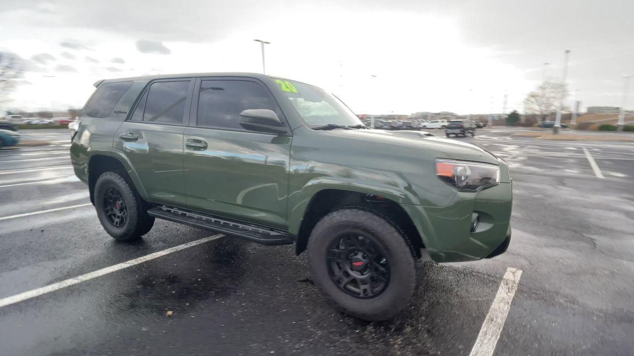 Certified 2020 Toyota 4Runner TRD Pro with VIN JTEBU5JR2L5812328 for sale in Kansas City