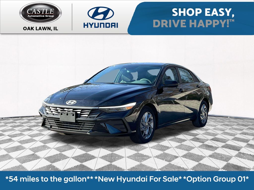 2025 Hyundai Elantra Blue