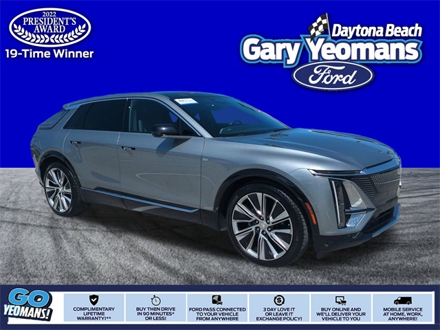 Used 2024 Cadillac LYRIQ Luxury 3 with VIN 1GYKPSRL7RZ136738 for sale in Daytona Beach, FL