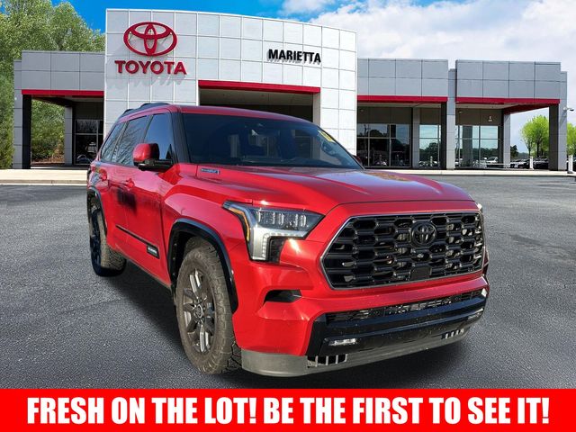 2024 Toyota Sequoia Platinum's photo