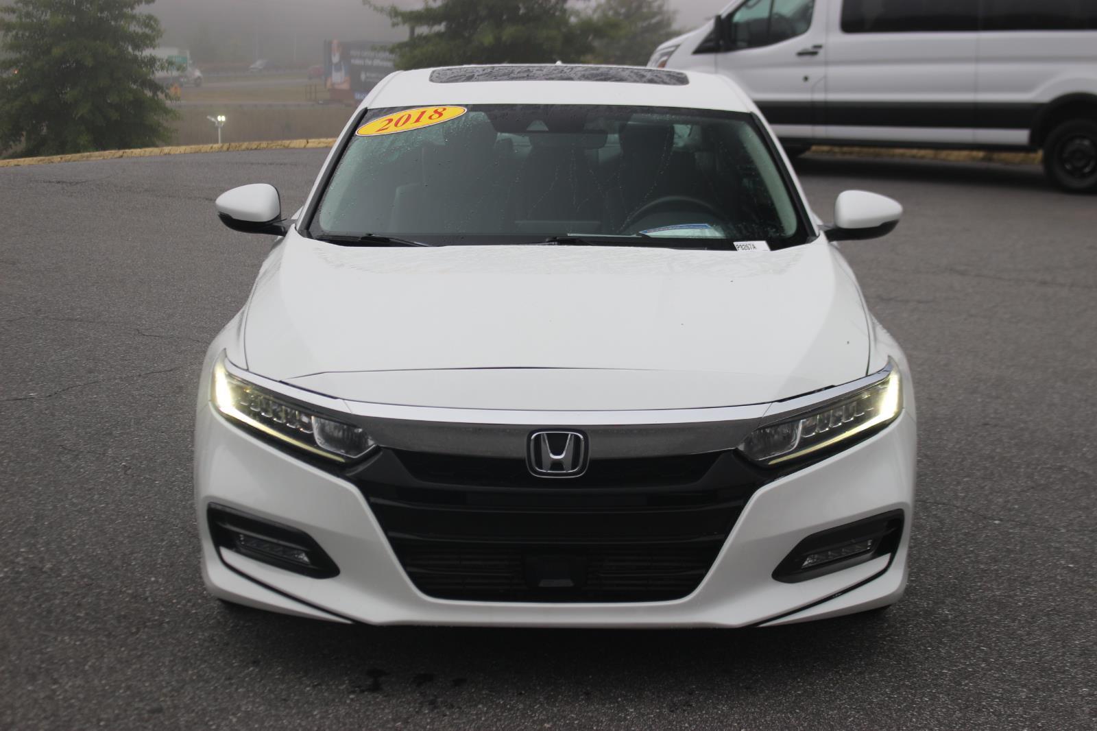 Used 2018 Honda Accord EX-L with VIN 1HGCV1F54JA086787 for sale in Morganton, NC