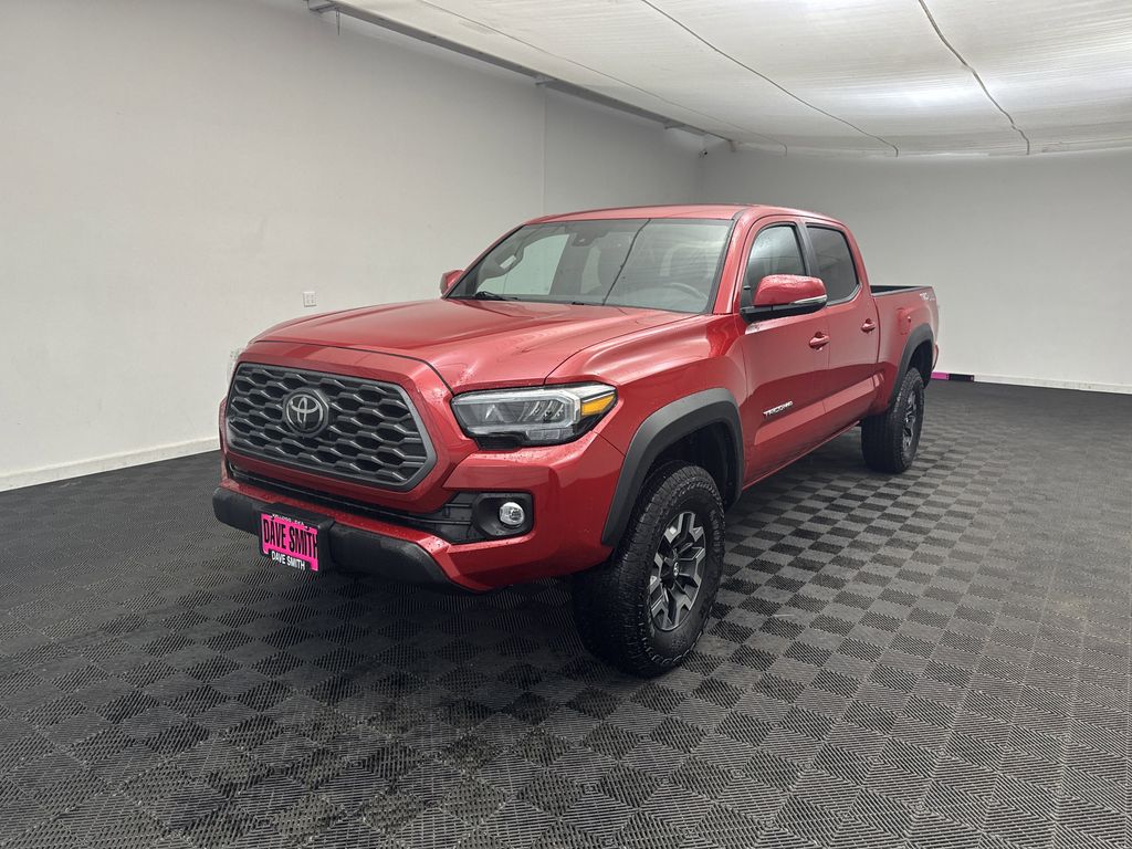 Used 2023 Barcelona Red Metallic Toyota TRD Off Road image 1