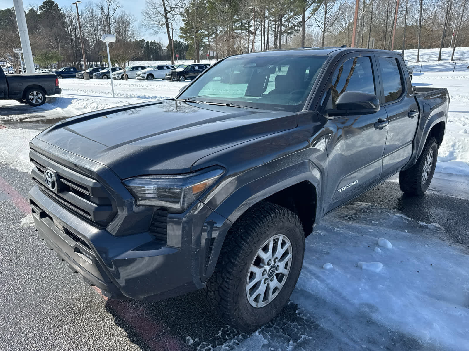 Used 2025 Toyota Tacoma SR5 with VIN 3TMKB5FN9SM041617 for sale in Little Rock