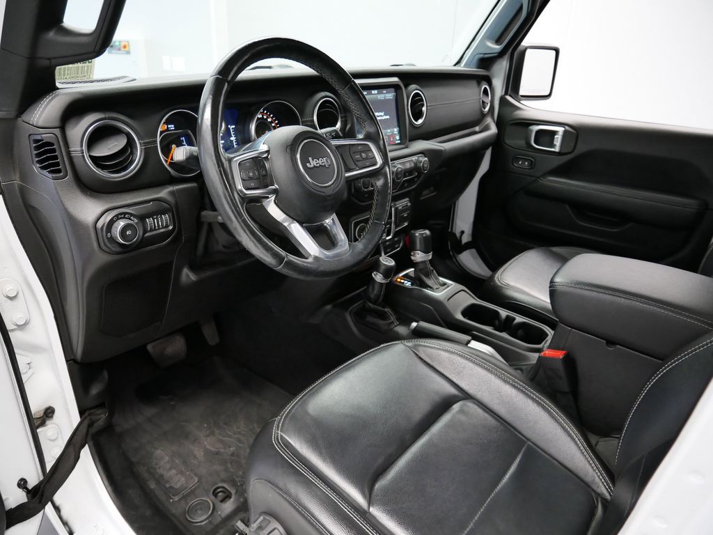 Certified 2020 Jeep Wrangler Unlimited Sahara with VIN 1C4HJXEN0LW155579 for sale in Coon Rapids, Minnesota