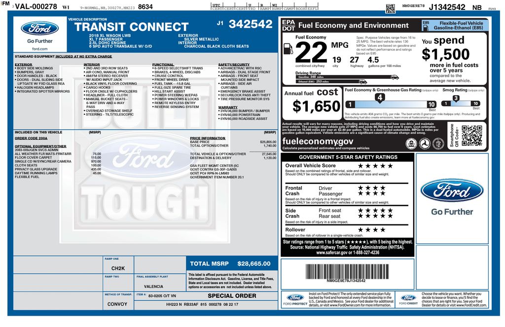 2018 FORD TRANSIT CONNECT - Image 27