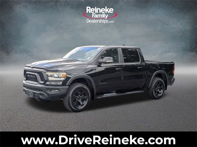 Used 2022 Diamond Black Ram Rebel image 1