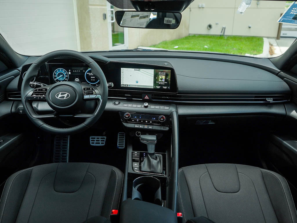2025 Hyundai Elantra Hybrid Blue photo 10