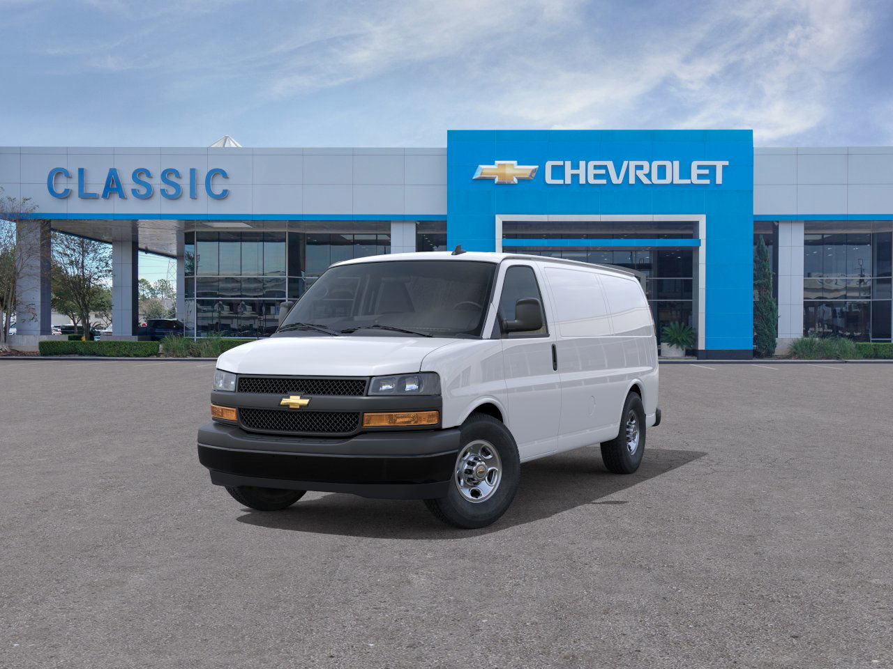 2025 Chevrolet Express Cargo 2500 WT White at Classic Elite Chevrolet Sugar Land