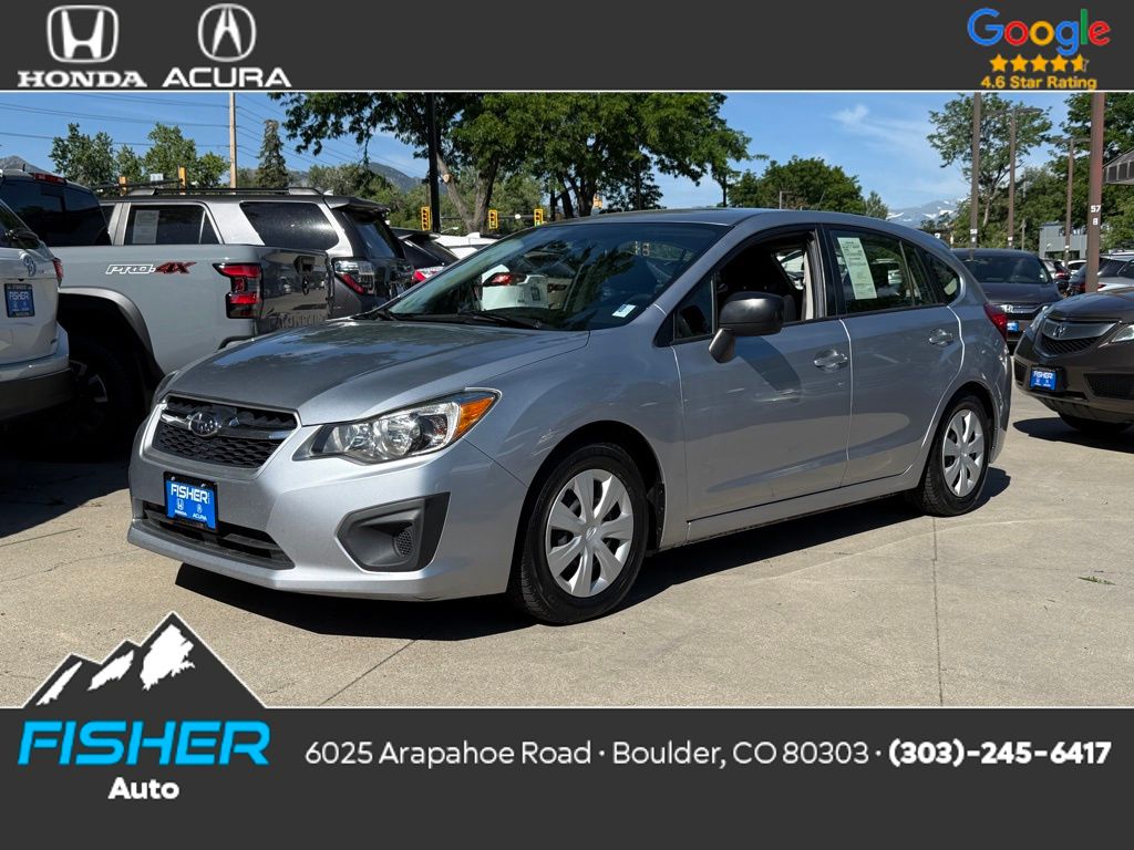 Used 2014 Ice Silver Metallic Subaru 2.0i image 1