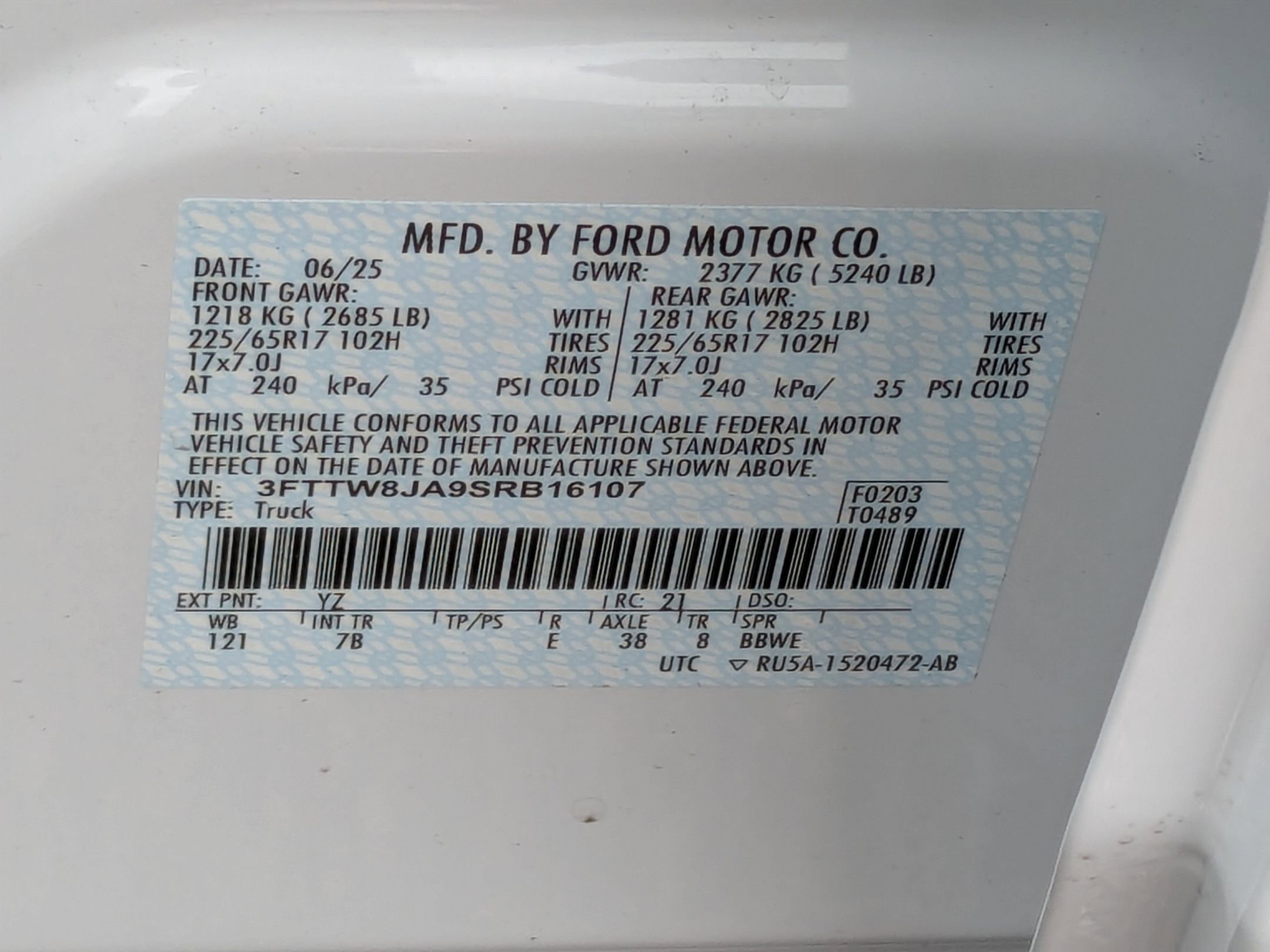 2025 Ford Maverick XLT photo 34