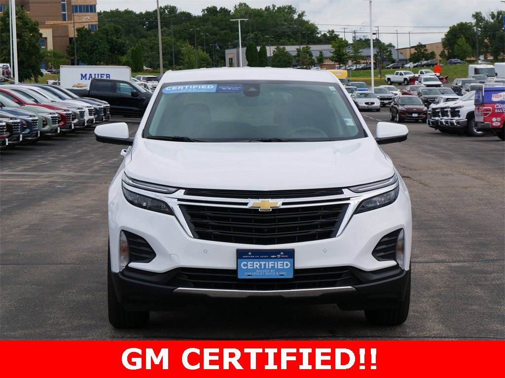 Certified 2022 Chevrolet Equinox LT with VIN 3GNAXKEV6NL240249 for sale in Inver Grove Heights, Minnesota