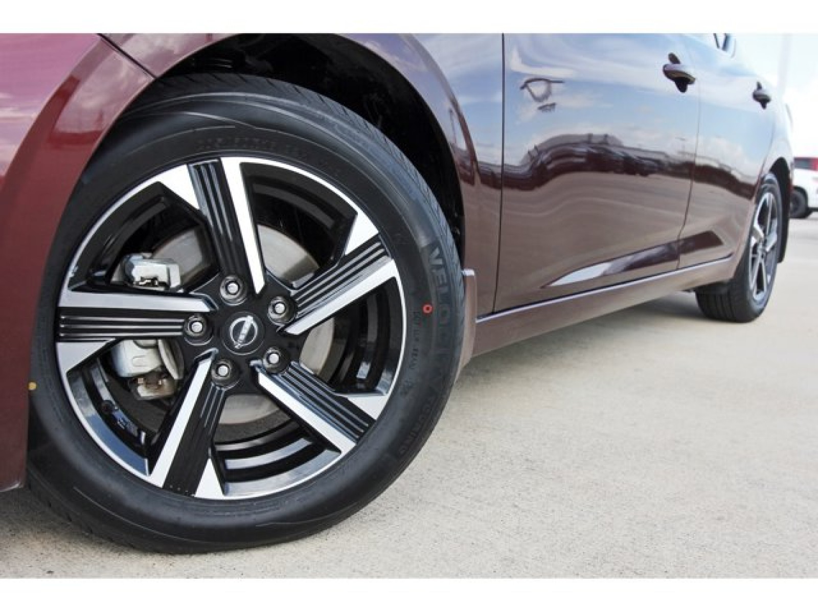 2024 Nissan Sentra SV Red at Robbins Nissan
