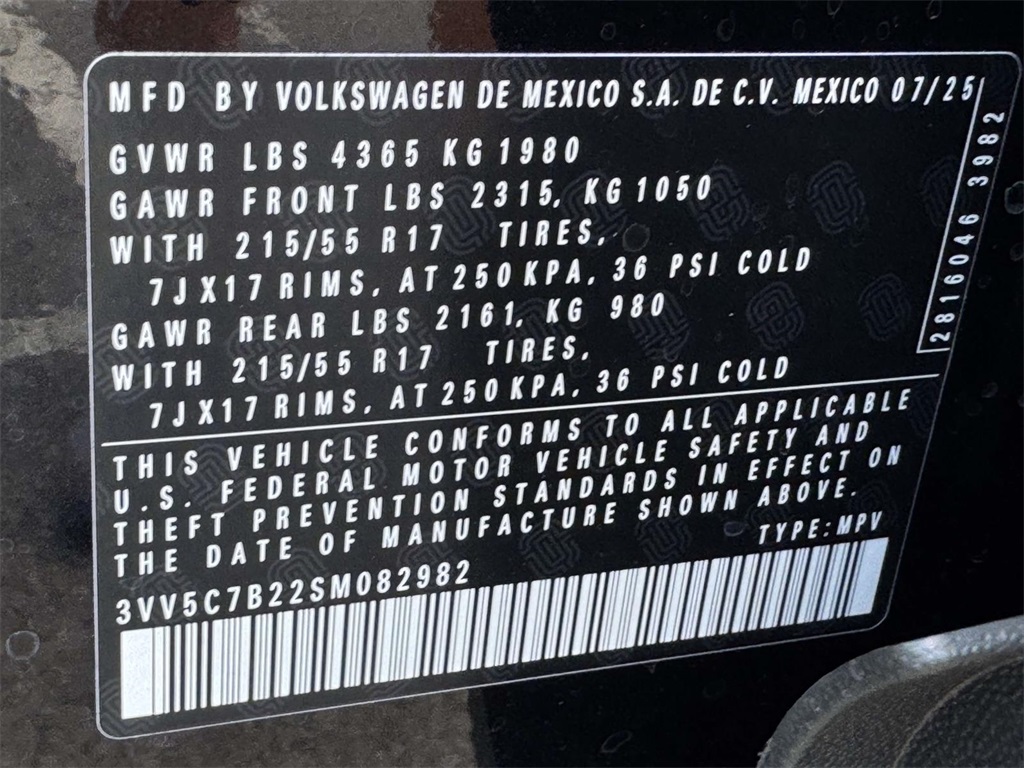 2025 Volkswagen Taos S photo 29