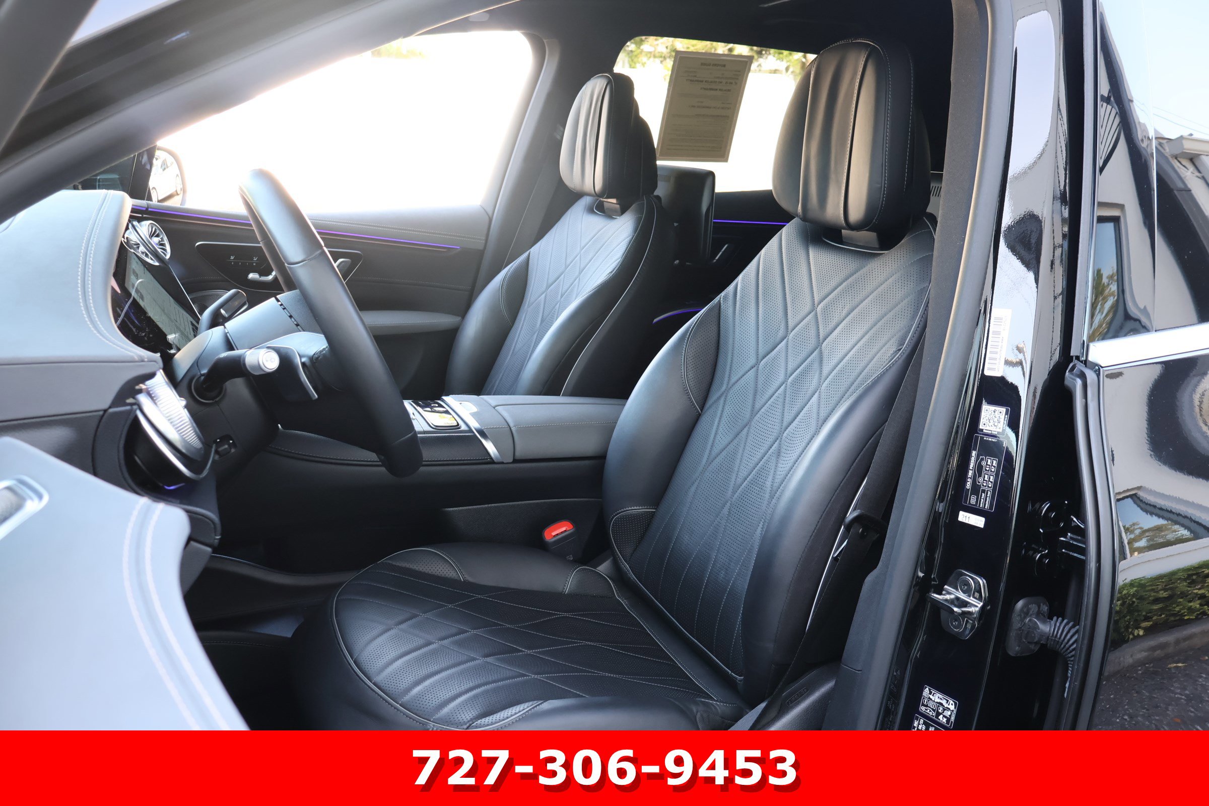 Certified 2023 Mercedes-Benz EQS SUV Base with VIN 4JGDM4EB7PA025209 for sale in Clearwater, FL