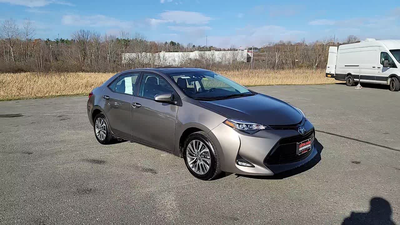 Used 2019 Toyota Corolla XLE with VIN 2T1BURHE9KC178290 for sale in Waterville, ME