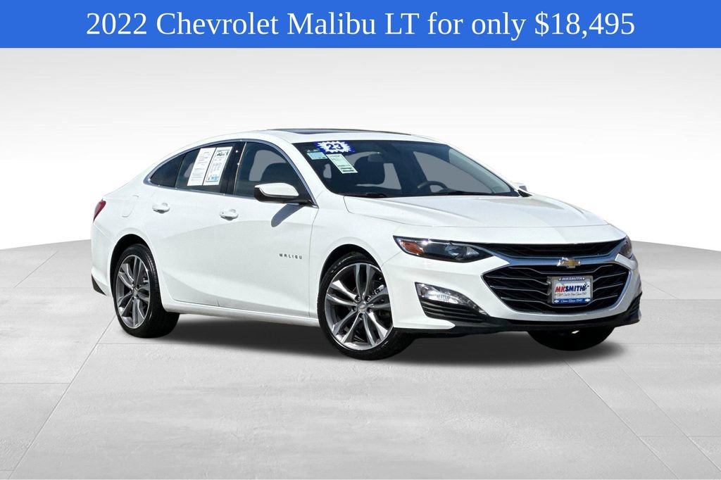 Used 2022 Summit White Chevrolet LT image 1