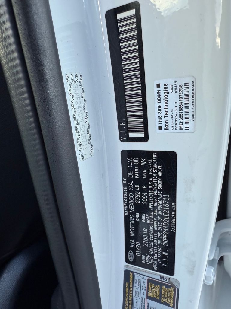 2020 Kia Forte LXS photo 28