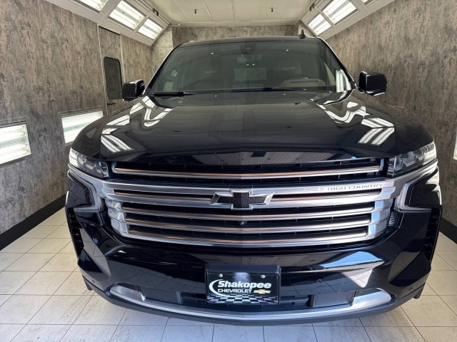 Used 2021 Chevrolet Tahoe High Country with VIN 1GNSKTKL4MR157115 for sale in Shakopee, Minnesota