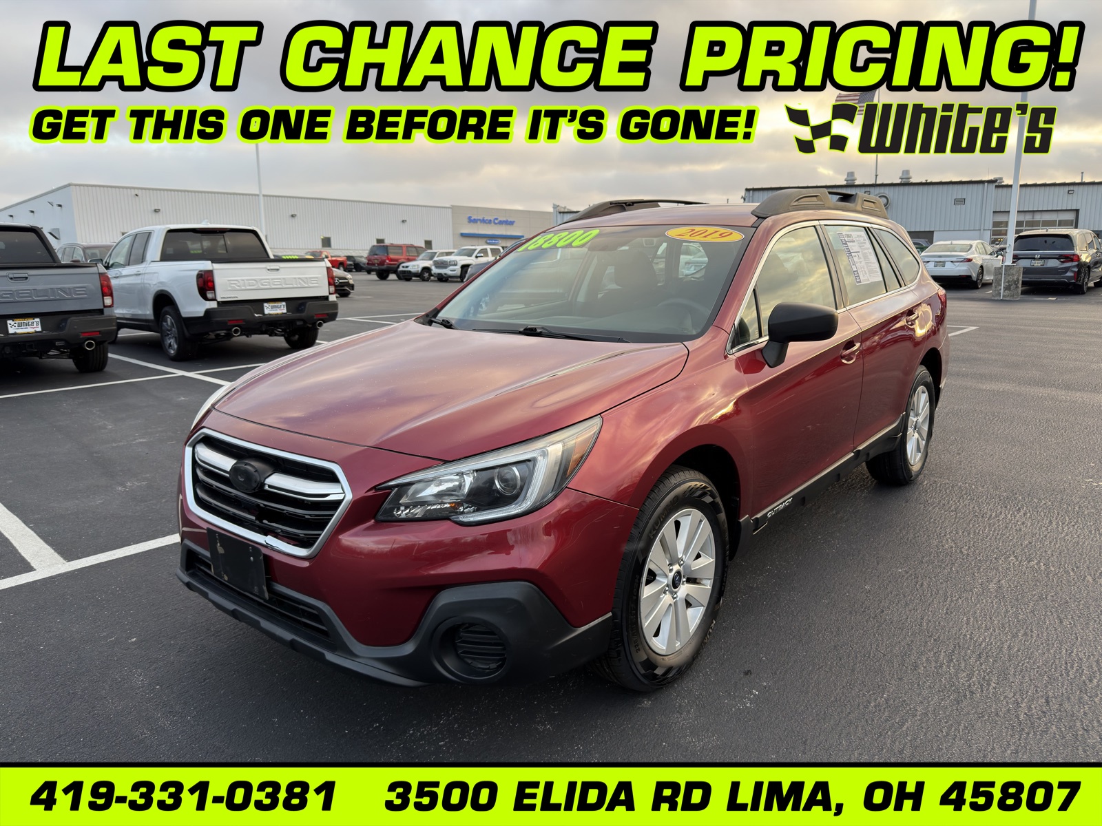 2019 Subaru Outback Base