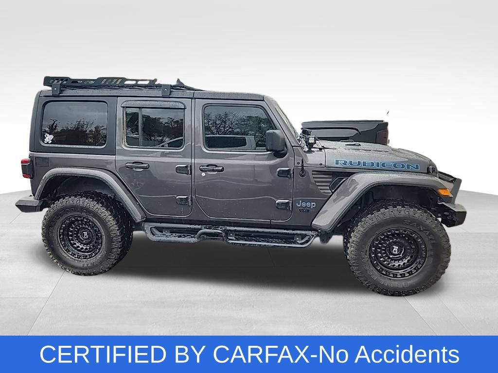 Used 2023 Jeep Wrangler 4xe Rubicon 4XE with VIN 1C4JJXR60PW581332 for sale in Northfield, Minnesota