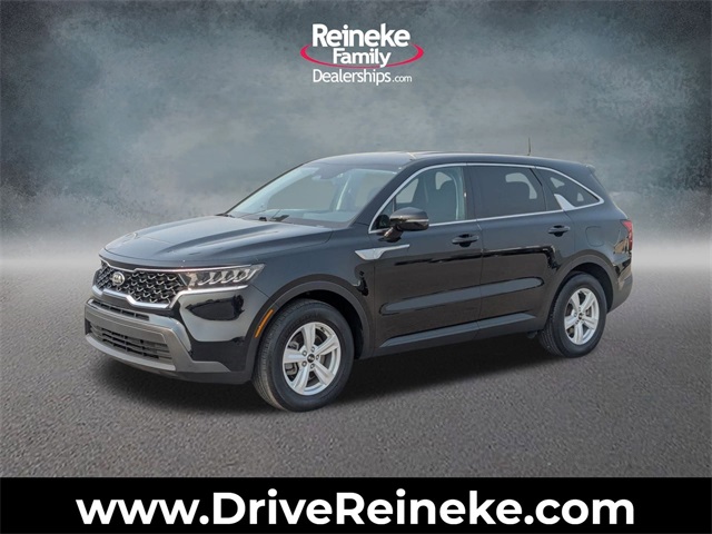 Used 2021 Black Kia LX image 1