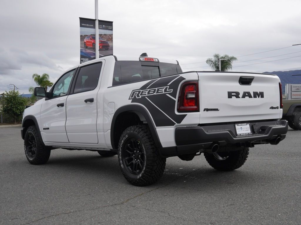 New 2026 Bright White Clear-Coat Exterior Paint RAM Rebel image 5