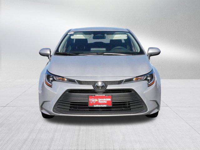 Certified 2024 Toyota Corolla LE with VIN 5YFB4MDE0RP138778 for sale in Brooklyn Center, Minnesota