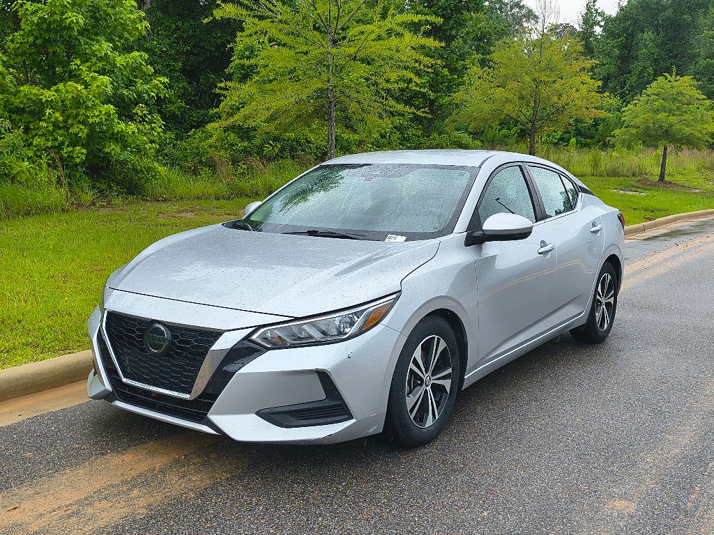 Used 2020 Nissan Sentra SV with VIN 3N1AB8CV4LY256059 for sale in Greenville, AL