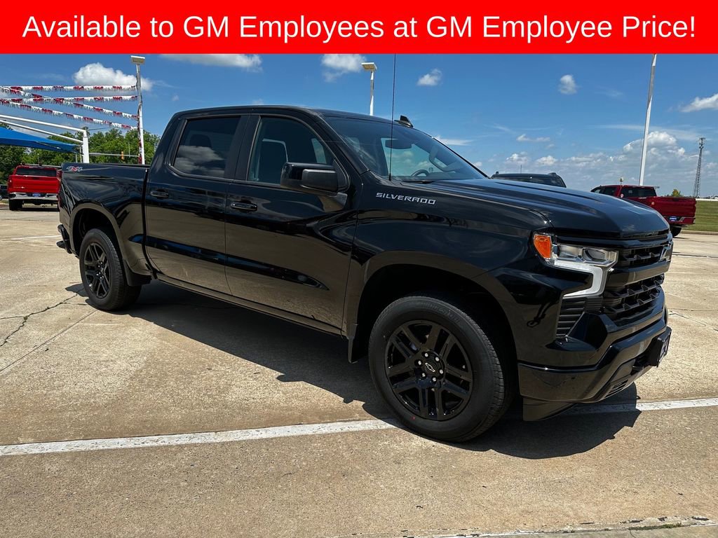 New 2024 Chevrolet Silverado 1500 RST Crew Cab in Chickasha R1159288