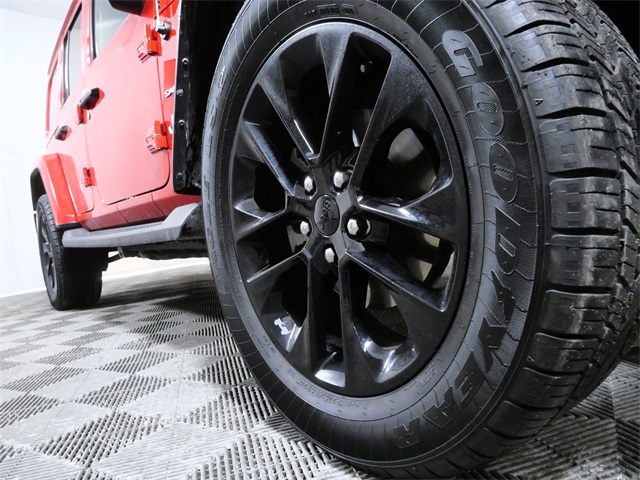 Used 2021 Jeep Wrangler Unlimited Sahara 4XE with VIN 1C4JJXP65MW761243 for sale in Apple Valley, Minnesota