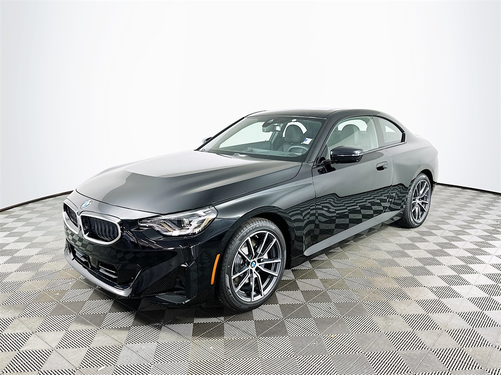 New 2025 Black Sapphire Metallic BMW 230i xDrive image 1