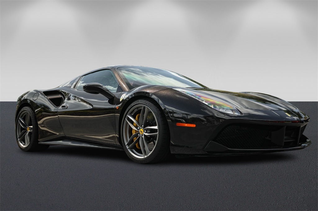 Certified Used 2018 Nero Daytona Metallic Ferrari Base image 9