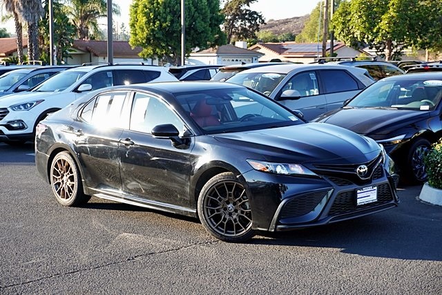 Used 2024 Black Toyota SE image 2