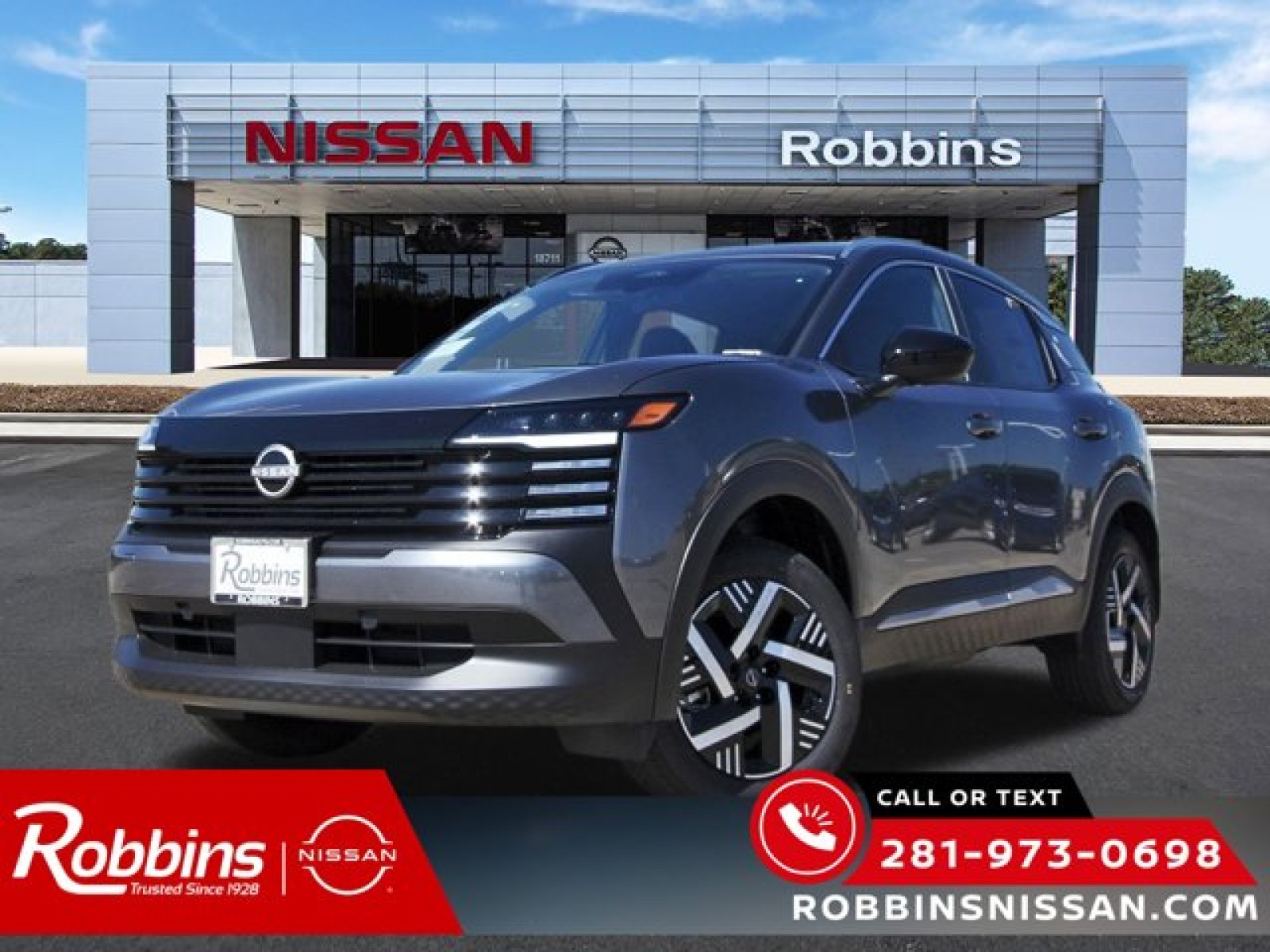 2026 Nissan Kicks SV Gray at Robbins Nissan