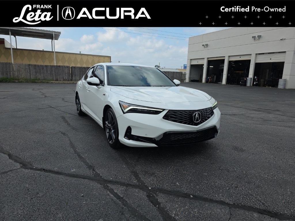 Certified Used 2025 Platinum White Pearl Acura A-Spec Tech Package image 1