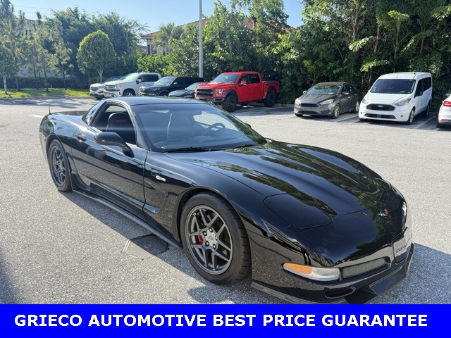 Used 2002 Onyx Black Chevrolet Z06 image 1