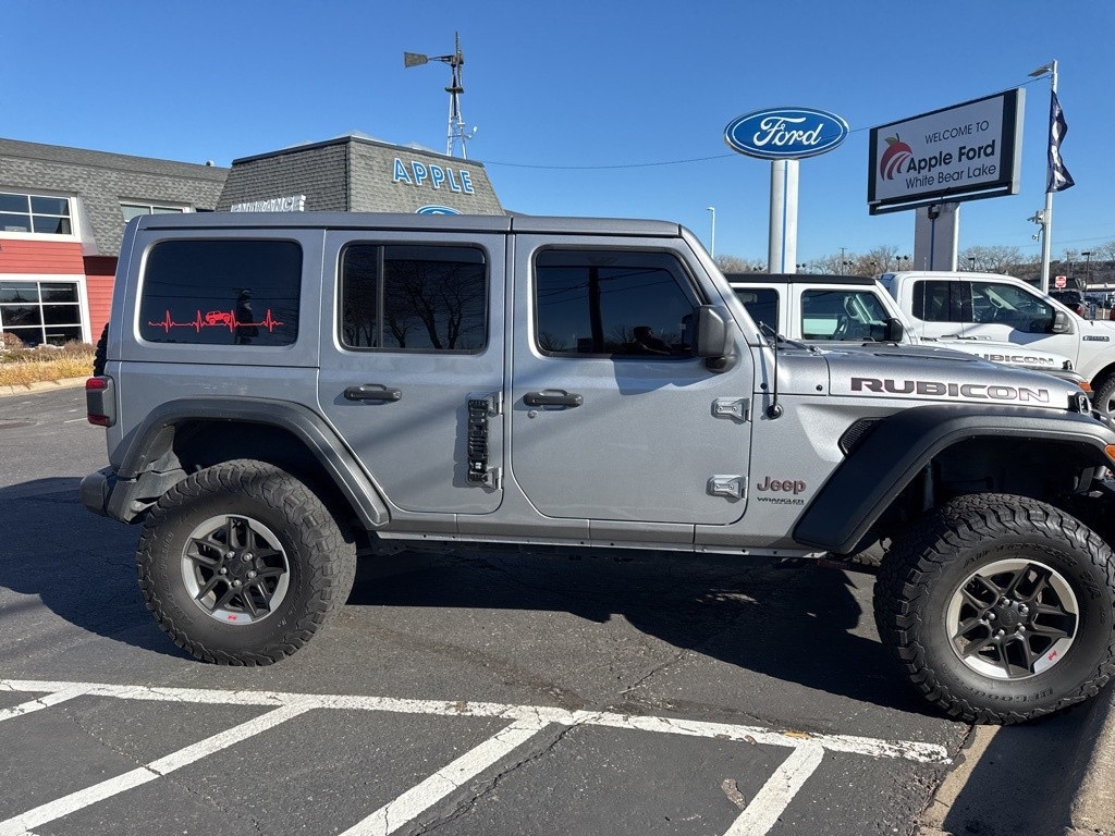 Used 2020 Jeep Wrangler Unlimited Rubicon with VIN 1C4HJXFN0LW338060 for sale in White Bear Lake, Minnesota