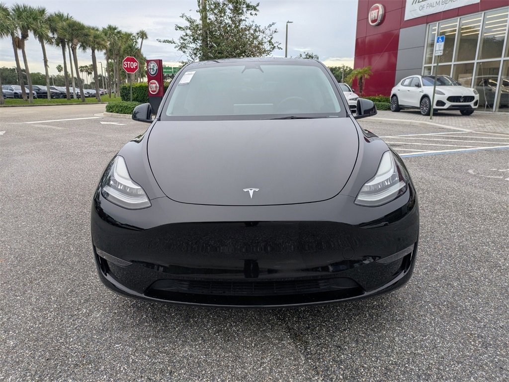 Used 2023 Tesla Model Y Long Range with VIN 7SAYGDEE0PA080258 for sale in West Palm Beach, FL