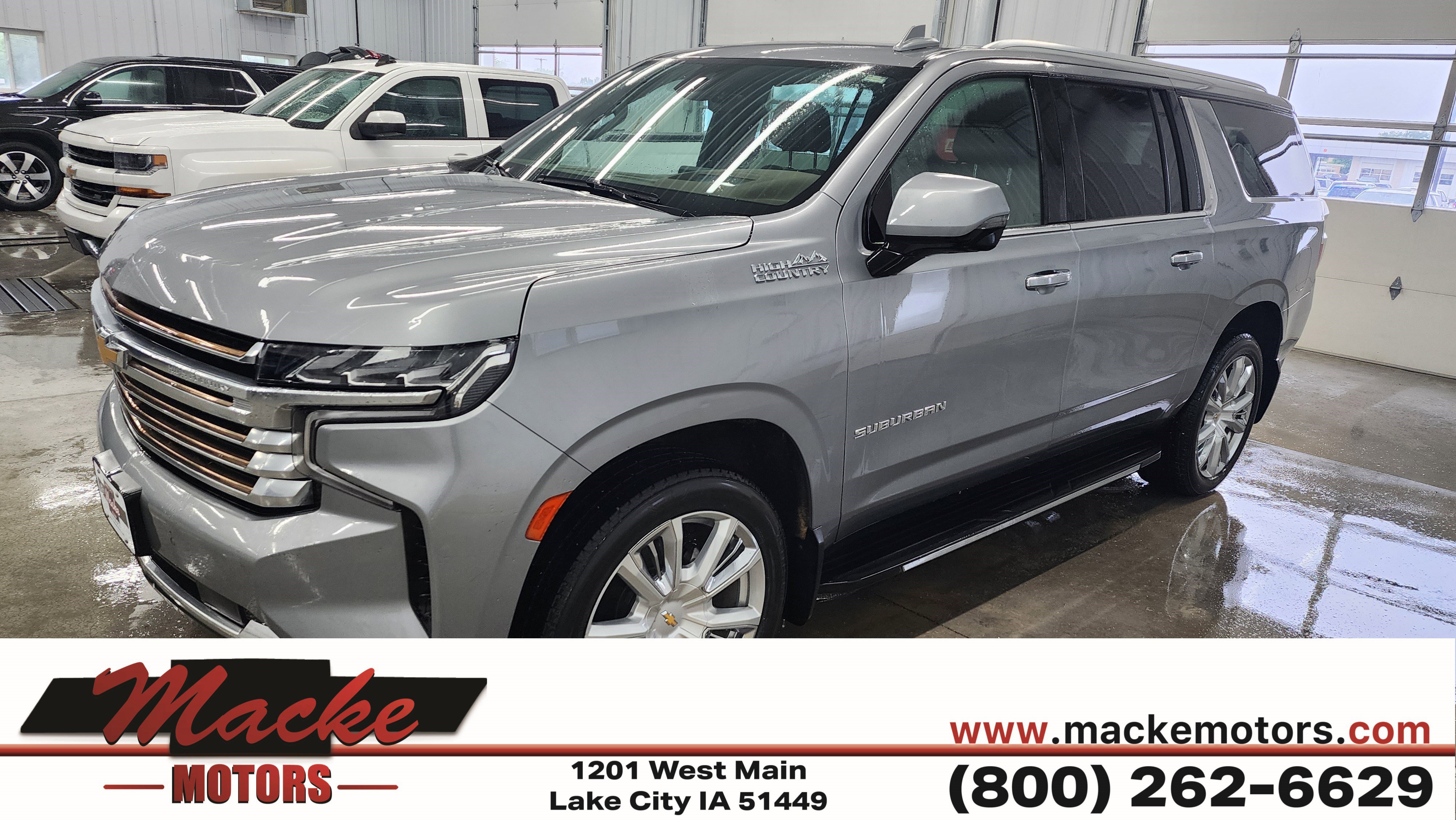 Used 2023 Sterling Gray Metallic Chevrolet High Country image 1