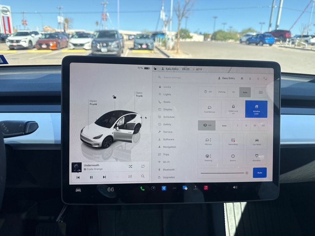 Used 2025 Tesla Model Y Long Range with VIN 7SAYGAEE1SF237516 for sale in El Paso, TX