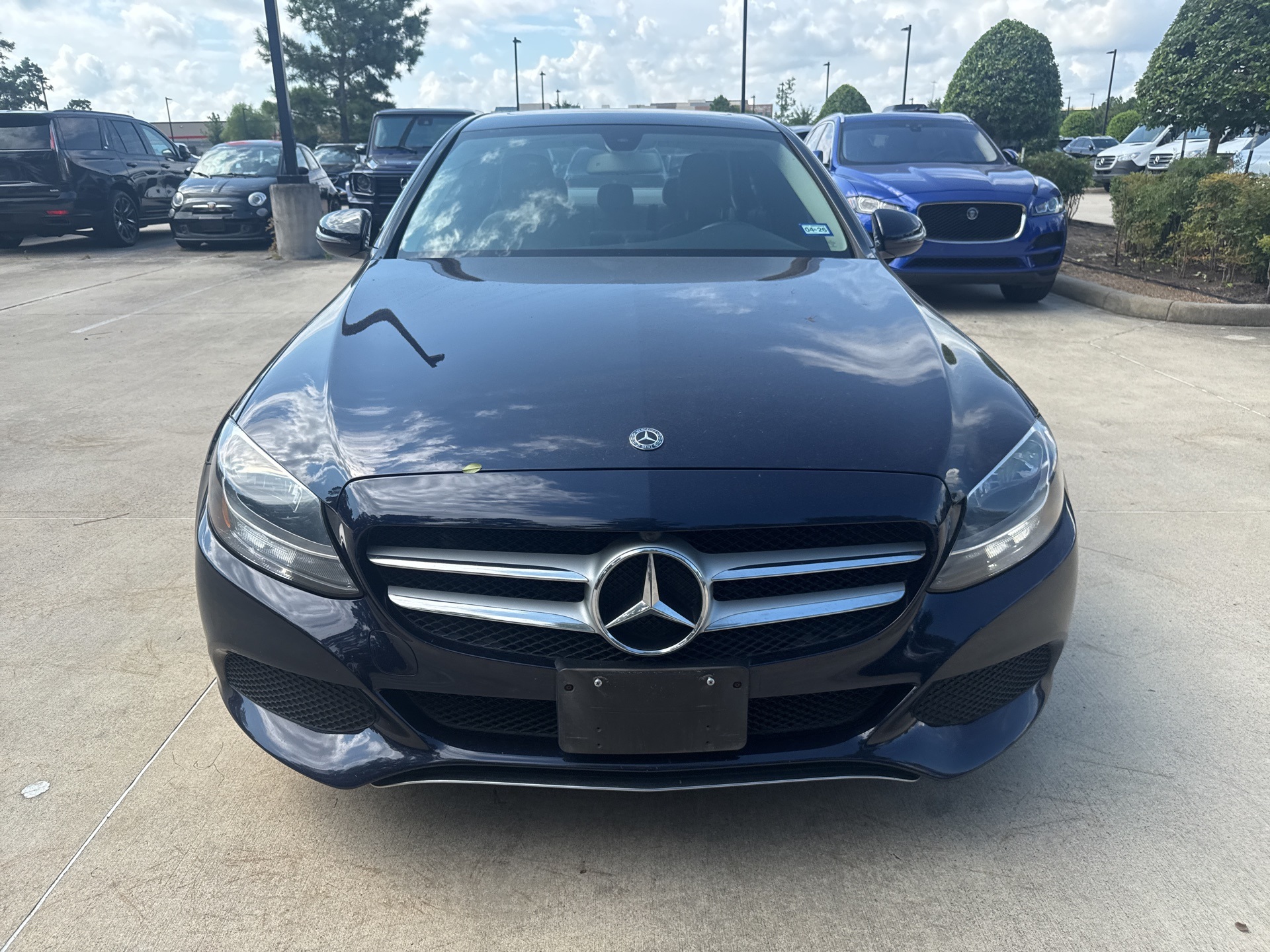 Used 2018 Mercedes-Benz C-Class Sedan C300 with VIN 55SWF4JB7JU266133 for sale in The Woodlands, TX