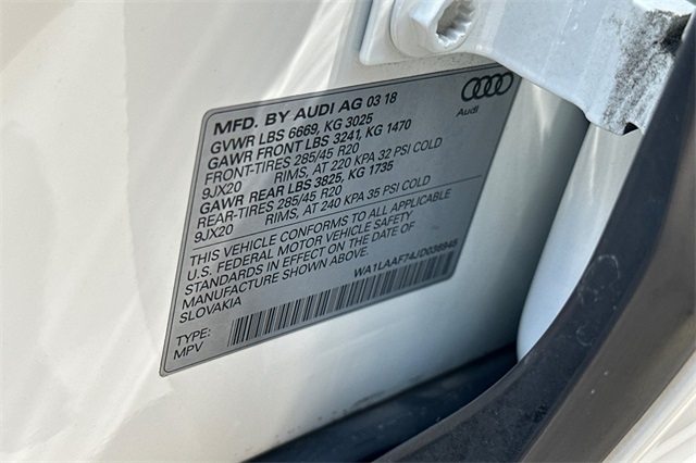 2018 Audi Q7 3.0T Premium Plus photo 28
