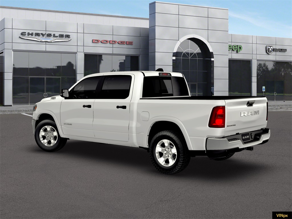 New 2026 Bright White Clear-Coat Exterior Paint RAM Big Horn/Lone Star image 1