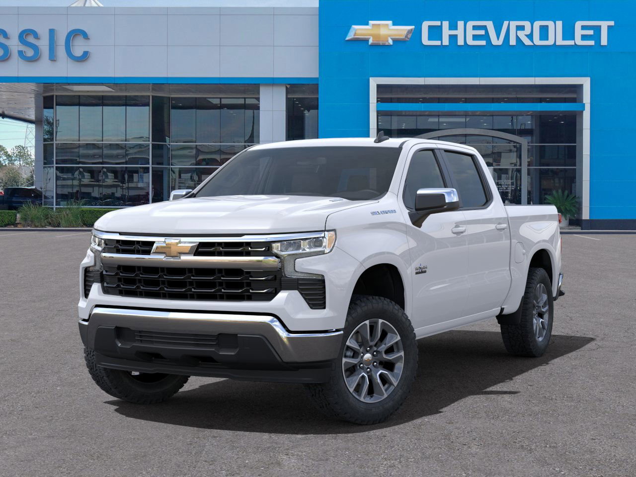 2025 Chevrolet Silverado 1500 LT White at Classic Elite Chevrolet Hwy 6